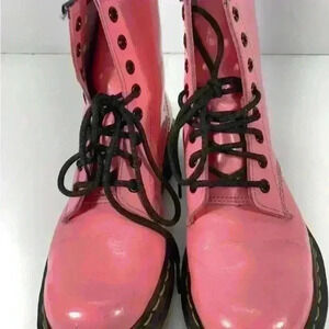 Dr. Martens pink chunky boots size 5 M 37